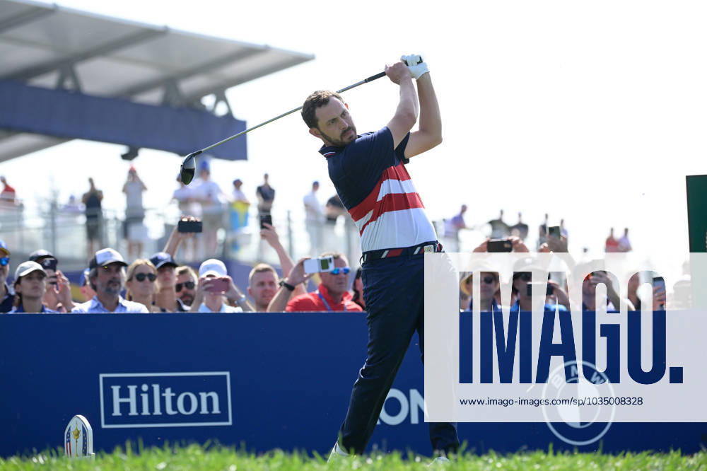 Patrick Cantlay (USA) during the Ryder Cup 2023 at Marco Simone Golf & Country Club on October 01, 2023 in Rome Italy.