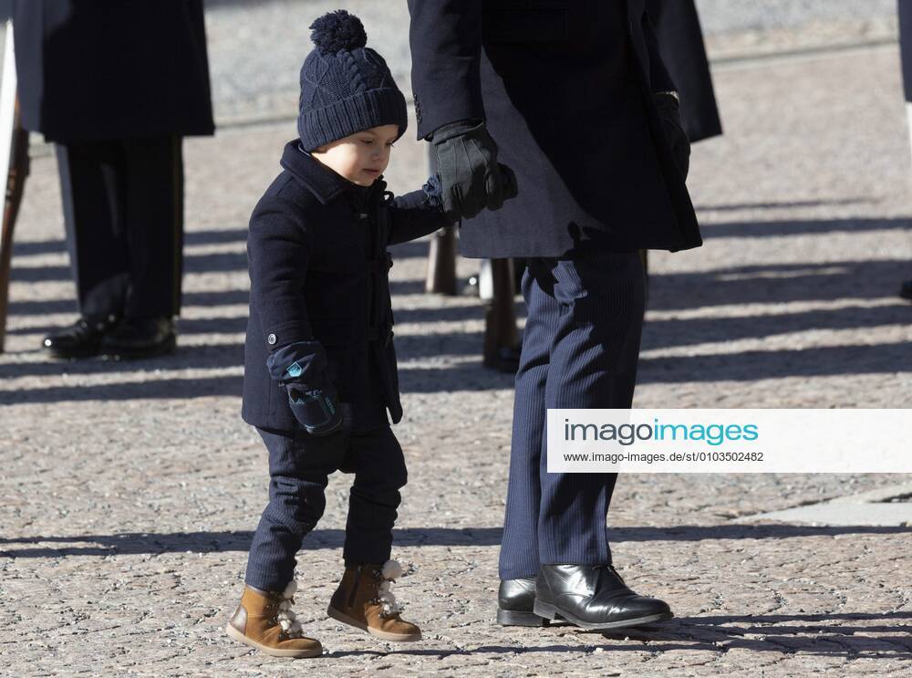Prince Oscar Crown Princess Victorias name day celebration in the inner courtyard of Stockholm Castle 2019 03 12 c Johan Jeppsson TT Stockholm Sweden Royal Palace Sweden