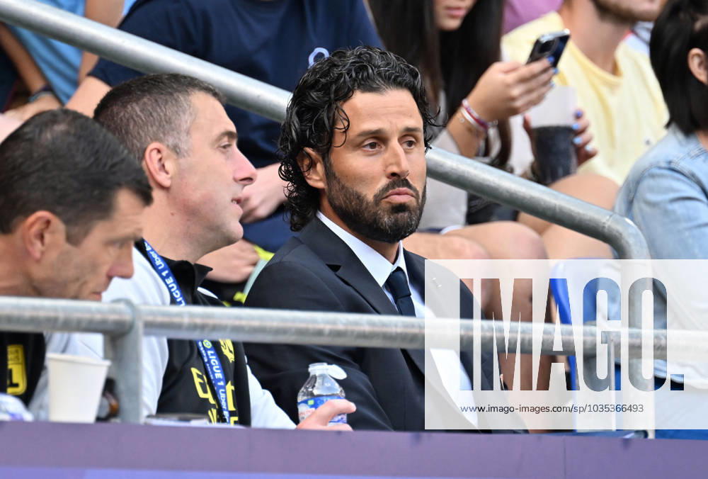 Fabio Grosso (lyon) FOOTBALL: Olympique Lyonnais vs FC Lorient - Ligue 1 - 08 10 2023 FredericChambert Panoramic
