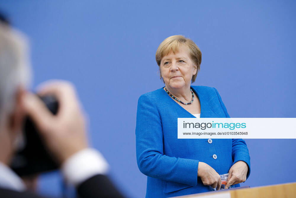 Bundespressekonferenz Bundeskanzlerin Angela Merkel, CDU, zu aktuellen Themen der Innen- und Aussenpolitik. Berlin, 28.08.2020 Berlin Deutschland