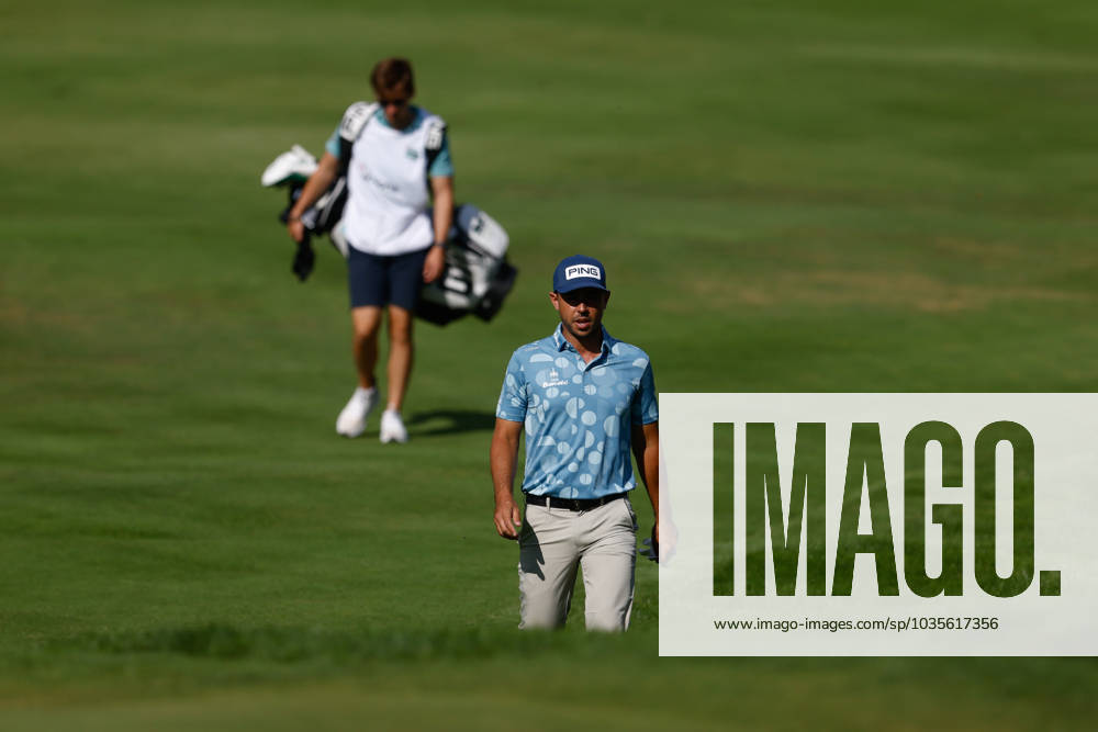 Sebastian Garcia of Spain in action during Acciona Open de Espana, Round 2, Golf tournament celebrated at Club de Campo on October 13, 2023, in Madrid, Spain. MADRID SPAIN - ZUMAa181 20231013_zaa_a181_127