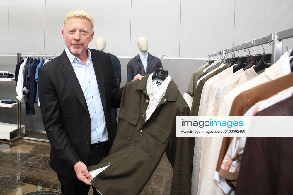 Boris Becker bei der Vorstellung seiner Boris Becker Mode-Kollektion am 28.08.2020 im Rahmen der Modemesse Gallery Fashion and Shoes 2020 in Düsseldorf Boris Becker bei der Vorstellung seine Mode-Kollektion in Düsseldorf