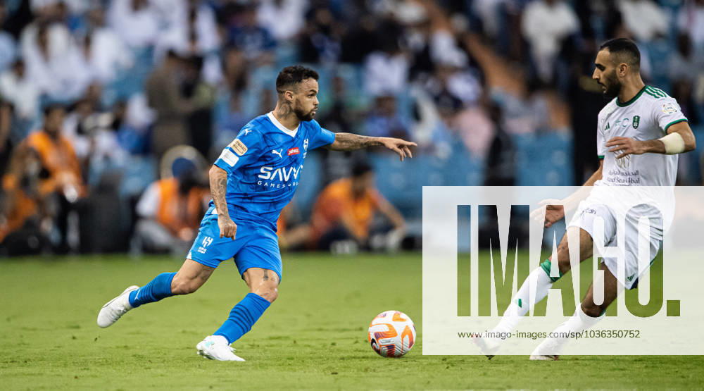 SAFF Roshn Saudi Pro League 2023-24 MD11 Michael Richard Delgado de Oliveira of Al-Hilal SFC during the Match Day 11 of the SAFF Roshn Saudi Pro League 2023-24 between Al-Hilal SFC vs Al-Ahli SFC at King Fahd International Stadium on October 27, 2023 in Riyadh, Saudi Arabia. Riyadh King Fahd International Stadium Saudi Arabia