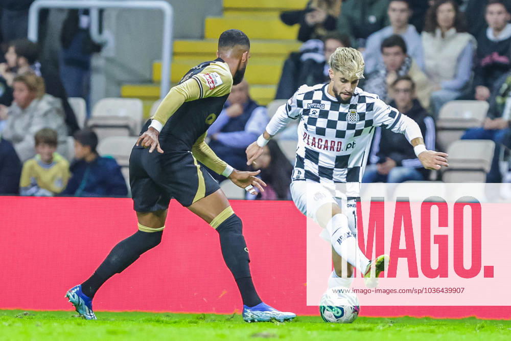 Liga Portugal, Boavista FC vs Sporting CP, round 9, Porto, Portugal, Oct. 30th, 2023, Liga Portugal, Boavista FC vs Sporting CP, round 9, at the Estadio do Bessa, Luis Santos playing for Boavista FC, photography by @odysseyimg @guelbergoes Porto Portugal