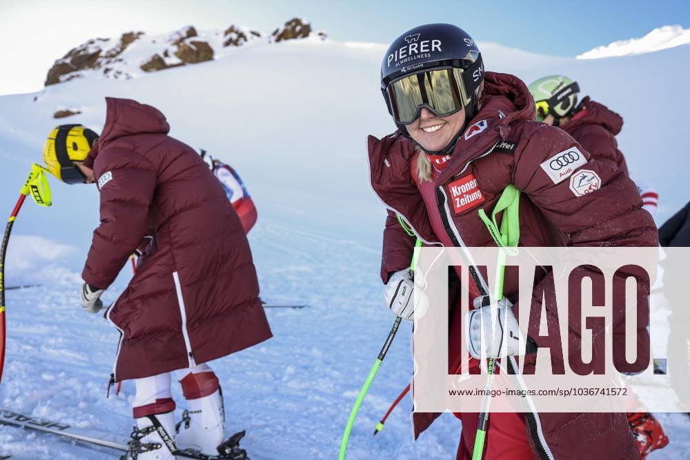 ALPINE SKIING - Ski Austria, training SOELDEN,AUSTRIA,08.NOV.23 - ALPINE SKIING - Ski Austria, downhill, training, ladies. Image shows Cornelia Huetter (AUT). GEPAxpictures xPatrickxSteiner