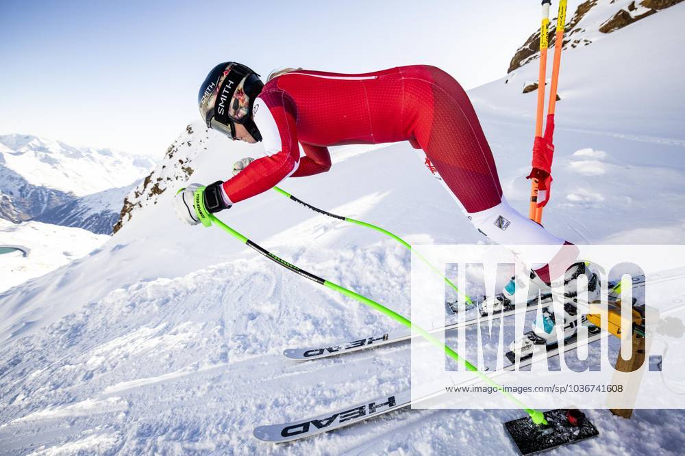 ALPINE SKIING - Ski Austria, training SOELDEN,AUSTRIA,08.NOV.23 - ALPINE SKIING - Ski Austria, downhill, training, ladies. Image shows Cornelia Huetter (AUT). GEPAxpictures xPatrickxSteiner