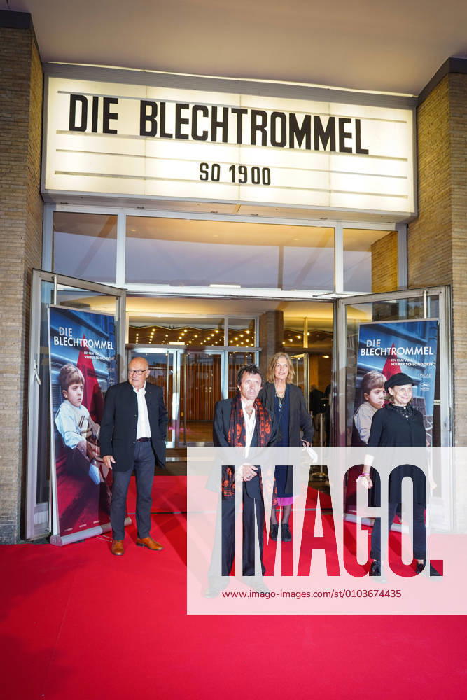 Berlin,Deutschland,GER,Kino International, Fotocall 4-K Filmpremiere vom Kinofilm Die Blechtrommel.v.l.n.r:Volker Schlöndorff, David Bennent, Angela Winkler und Katharina Thalbach