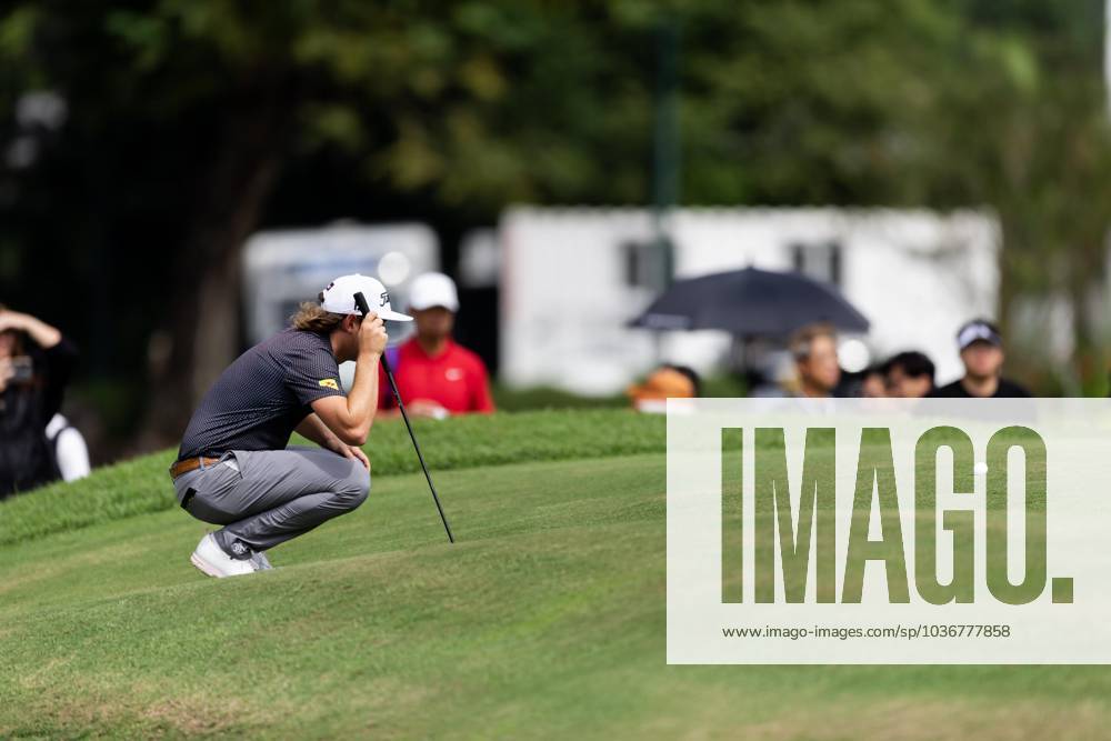 Cameron Smith of Australia plays during the round 1 draw matches on day one of The Hong Kong Open Golf Championship 2023 at Hong Kong Golf Club. Hong Kong China - ZUMAs197 20231109_aaa_s197_099