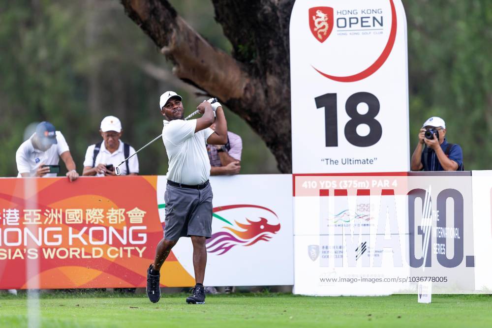Harold Varner III of USA plays during the round 1 draw matches on day one of The Hong Kong Open Golf Championship 2023 at Hong Kong Golf Club. Hong Kong China - ZUMAs197 20231109_aaa_s197_126