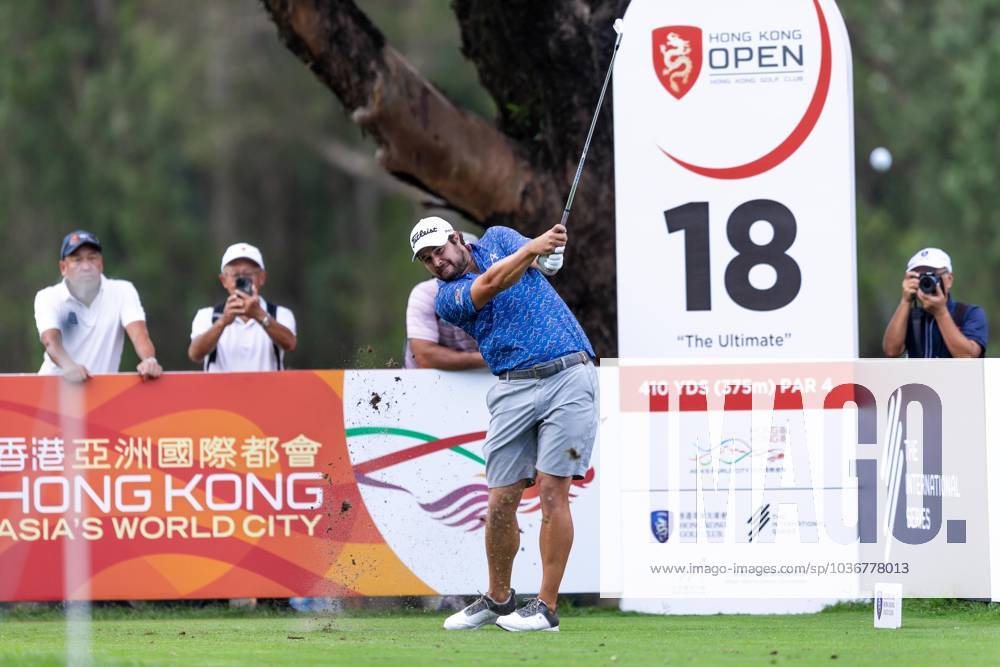 Peter Uihlein of USA plays during the round 1 draw matches on day one of The Hong Kong Open Golf Championship 2023 at Hong Kong Golf Club. Hong Kong China - ZUMAs197 20231109_aaa_s197_128