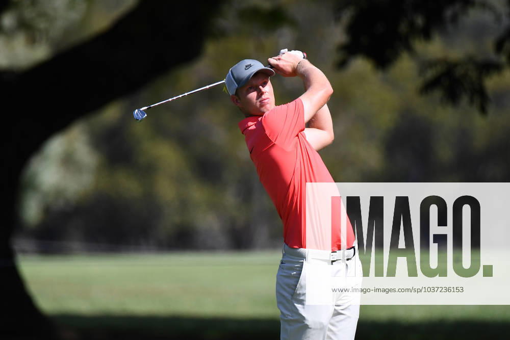 GOLF AUSTRALIAN PGA, Golf Herren Cameron Davis plays a shot during round 2 of the 2023 Australian PGA Championship in Brisbane, Friday, November 24, 2023. ( NO ARCHIVING, , NO USE IN BOOKS WITHOUT CONSENT BRISBANE QUEENSLAND AUSTRALIA