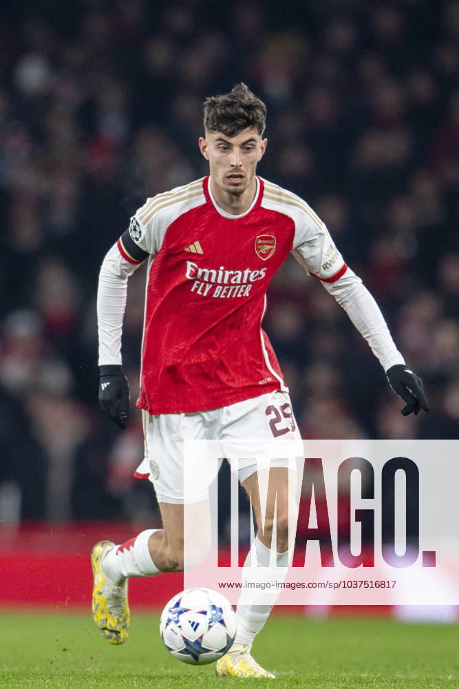 London, England, 29 November 2023: Kai Havertz of Arsenal during the UEFA Champions League football match between Arsenal and Lens at Emirates Stadium in London, England. FOOTBALL : Arsenal vs Lens - UEFA Ligue des Champions - 29 11 2023 SPP Panoramic