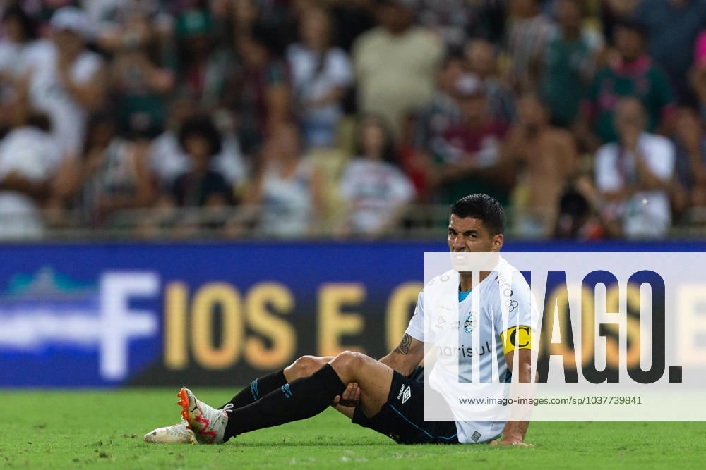 LUIS SUAREZ of Gremio during the match between Fluminense and Gremio as part of Brasileirao Serie A 2023 at Nilton Santos Stadium on December 06, 2023 in Rio de Janeiro, Brazil. Rio de Janeiro Brazil - ZUMAc227 20231206_zsp_c227_040