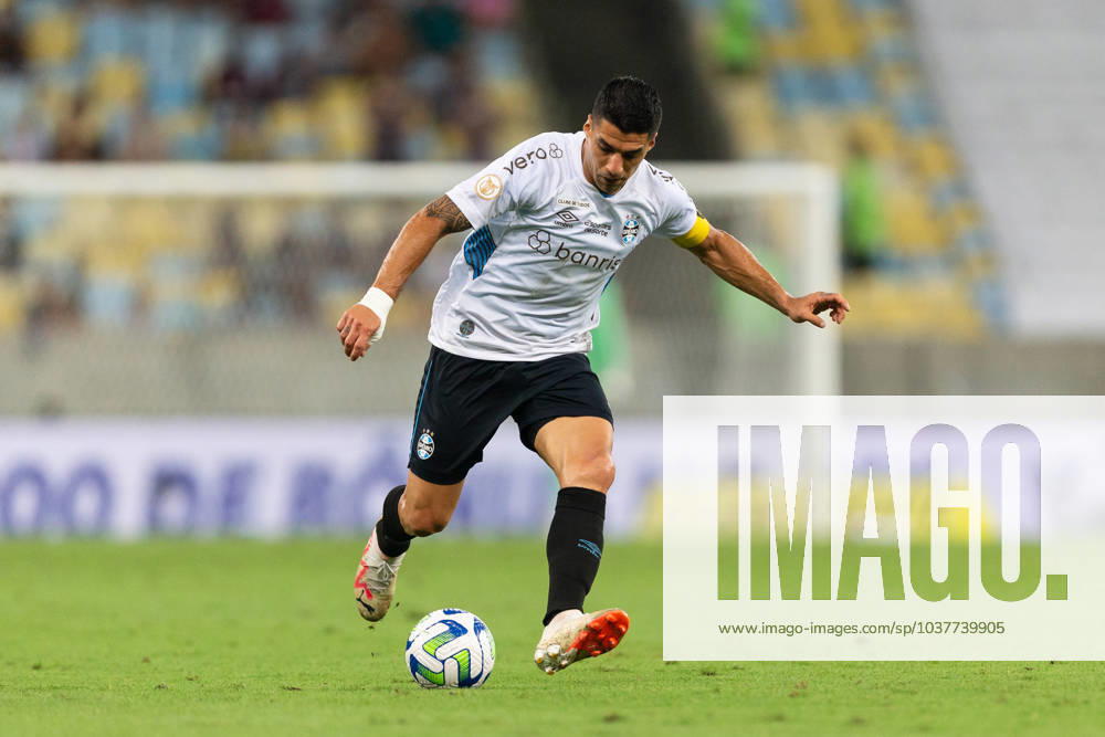 LUIS SUAREZ of Gremio during the match between Fluminense and Gremio as part of Brasileirao Serie A 2023 at Nilton Santos Stadium on December 06, 2023 in Rio de Janeiro, Brazil. Rio de Janeiro Brazil - ZUMAc227 20231206_zsp_c227_043