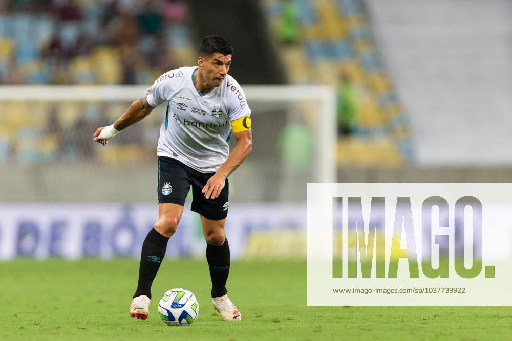 LUIS SUAREZ of Gremio during the match between Fluminense and Gremio as part of Brasileirao Serie A 2023 at Nilton Santos Stadium on December 06, 2023 in Rio de Janeiro, Brazil. Rio de Janeiro Brazil - ZUMAc227 20231206_zsp_c227_044