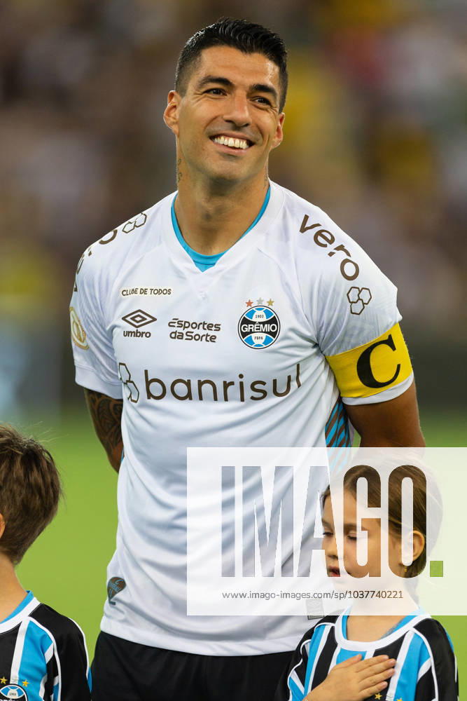 LUIS SUAREZ of Gremio during the match between Fluminense and Gremio as part of Brasileirao Serie A 2023 at Nilton Santos Stadium on December 06, 2023 in Rio de Janeiro, Brazil. Rio de Janeiro Brazil - ZUMAc227 20231206_zsp_c227_056