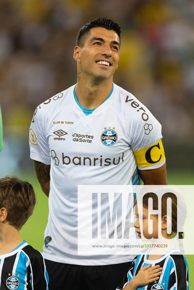 LUIS SUAREZ of Gremio during the match between Fluminense and Gremio as part of Brasileirao Serie A 2023 at Nilton Santos Stadium on December 06, 2023 in Rio de Janeiro, Brazil. Rio de Janeiro Brazil - ZUMAc227 20231206_zsp_c227_059