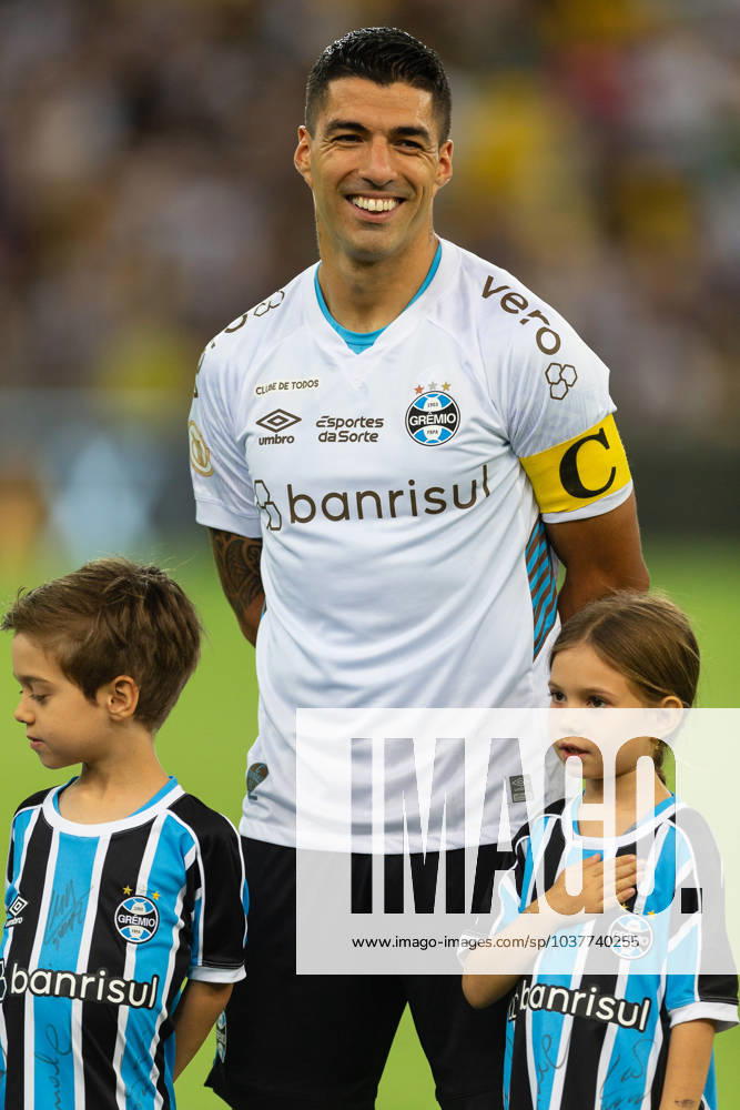 LUIS SUAREZ of Gremio during the match between Fluminense and Gremio as part of Brasileirao Serie A 2023 at Nilton Santos Stadium on December 06, 2023 in Rio de Janeiro, Brazil. Rio de Janeiro Brazil - ZUMAc227 20231206_zsp_c227_062