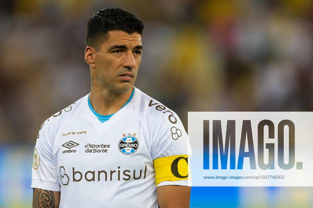 LUIS SUAREZ of Gremio during the match between Fluminense and Gremio as part of Brasileirao Serie A 2023 at Nilton Santos Stadium on December 06, 2023 in Rio de Janeiro, Brazil. Rio de Janeiro Brazil - ZUMAc227 20231206_zsp_c227_064