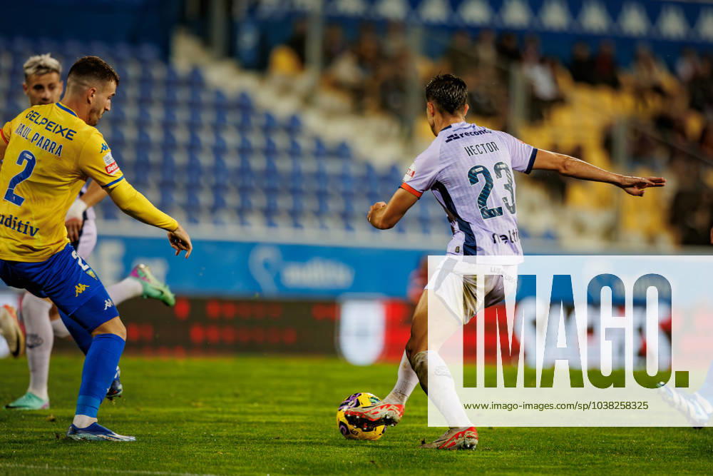 Hector Hernandez during Liga Portugal 23 24 game between GD Estoril Praia and GD Chaves at Estadio Antonio Coimbra da Mota, Estoril, Lisbon, Portugal. (Maciej Rogowski) Lisbon Estadio Antonio Coimbra da Mota Portugal