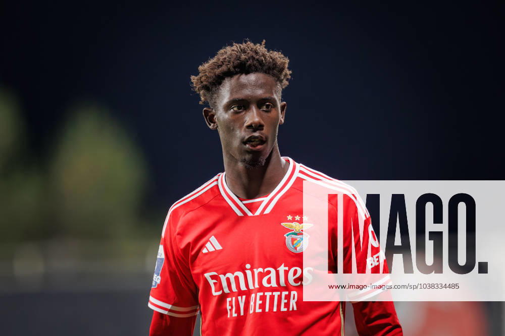 Gerson Sousa during Liga Portugal 2 Sabseg 23 24 game between SL Benfica B and CD Nacional at Benfica Campus, Seixal, Lisbon, Portugal. (Maciej Rogowski) Lisbon Benfica Campus Portugal