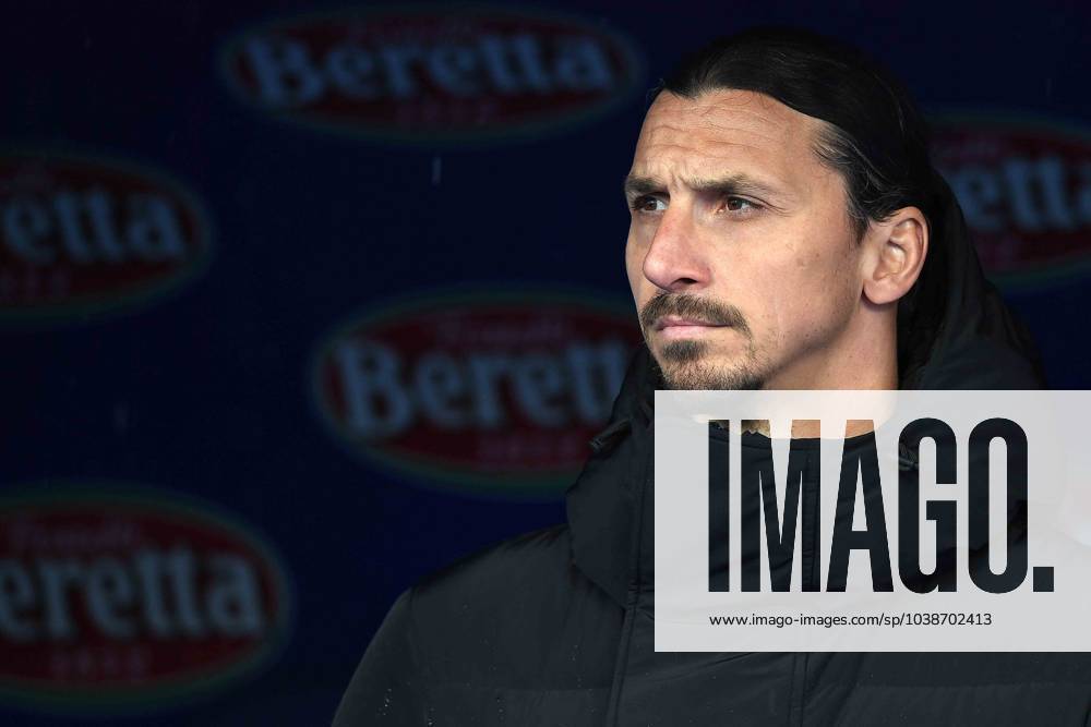 IPP20240107 Football - soccer: Serie A, Empoli F.C. - A.C. Milan, Zlatan Ibrahimovic dirigente del Milan per le operazioni sportive e commerciali del club (Verwendung nur in Deutschland - GERMANY ONLY) *** IPP20240107 Football soccer Serie A, Empoli F C A C Milan, Zlatan Ibrahimovic dirigente del Milan per le operazioni sportive e commerciali del club Use only in Germany GERMANY ONLY