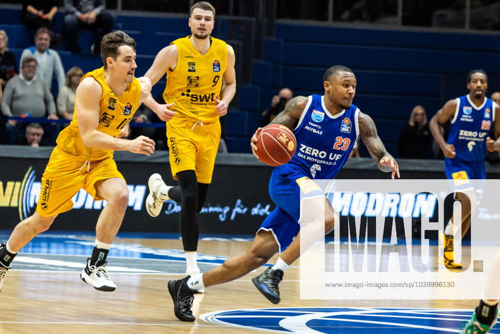 EasyCredit Basketball Bundesliga, Syntainics MBC - Tigers Tübingen 14.01.2023, easyCredit Basketball Bundesliga, BBL, Saison 2023 2024, Herren, Syntainics MBC - Tigers Tübingen, Charles Callison (Syntainics MBC, No 23)