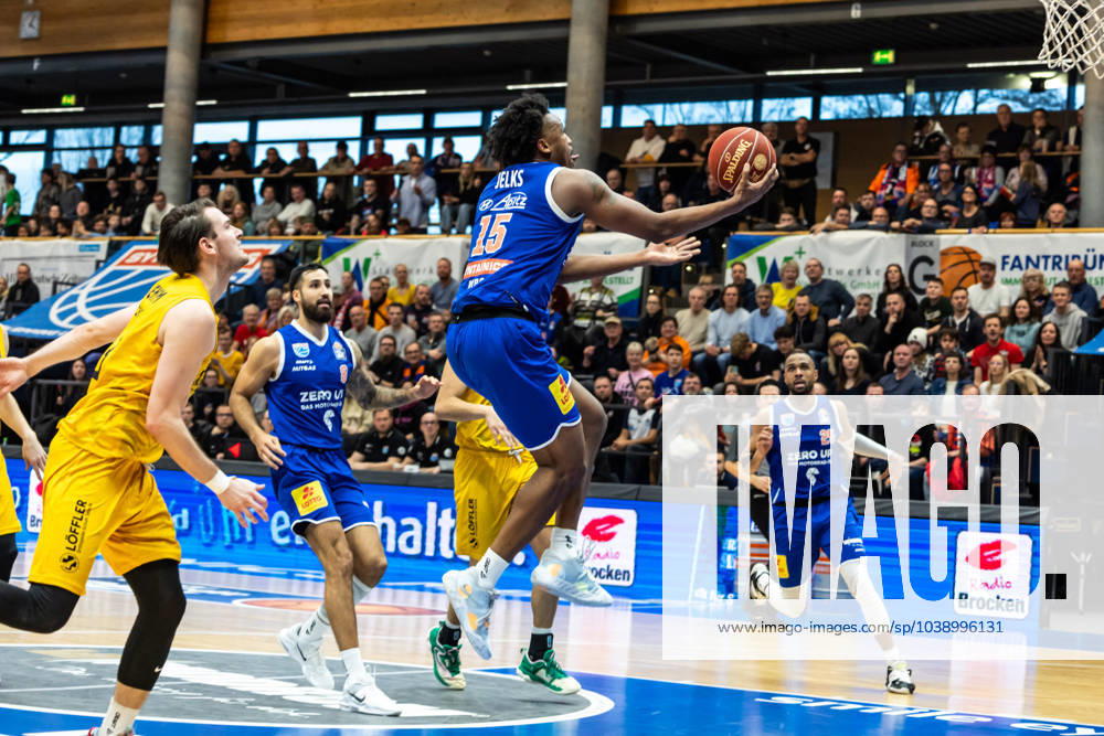 EasyCredit Basketball Bundesliga, Syntainics MBC - Tigers Tübingen 14.01.2023, easyCredit Basketball Bundesliga, BBL, Saison 2023 2024, Herren, Syntainics MBC - Tigers Tübingen, Stephon Jelks (Syntainics MBC, No 15)