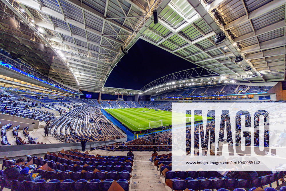 FC Porto v Arsenal Champions League 21 02 2024. General view inside Estadio do Dragao during the Champions League match between FC Porto and Arsenal at Estadio do Dragao, Porto, Portugal on 21 February 2024. Editorial use only ,