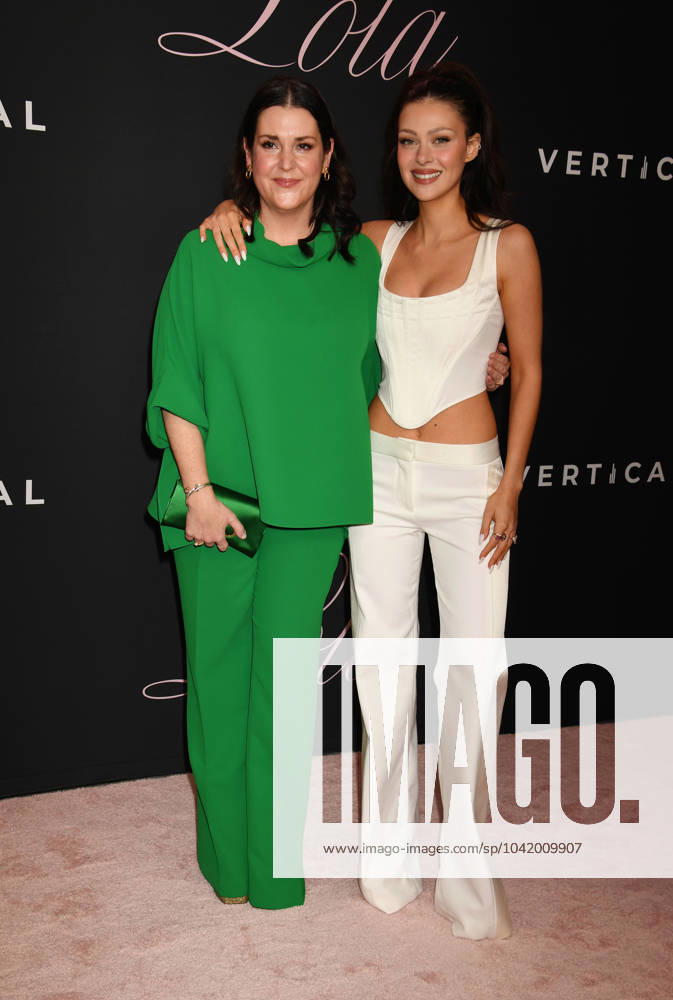 Premiere Of Lola - Arrivals LOS ANGELES, CALIFORNIA - FEBRUARY 03: (L-R) Melanie Lynskey and Nicola Peltz Beckham arrive at the Premiere Of Lola at Regency Bruin Theatre on February 03, 2024 in Los Angeles, California., Credit:Jeffrey Mayer Avalon United States, CA, Los Angeles, Regency Bruin Theatre