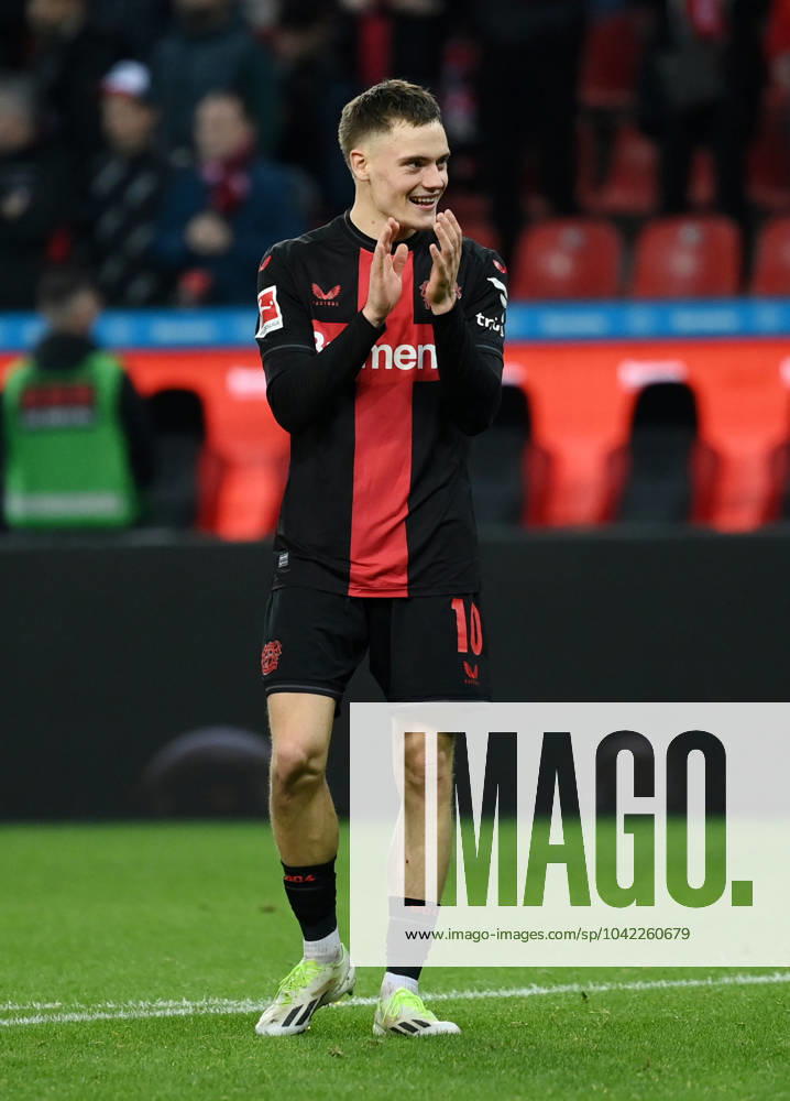 Florian Wirtz (Bayer 04 Leverkusen) 10.03.2024, Fussball Saison 2023 2024, 1. Bundesliga, 25. Spieltag, Bayer 04 Leverkusen - VfL Wolfsburg 2:0 Leverkusen BayArena Nordrhein Westfalen Deutschland