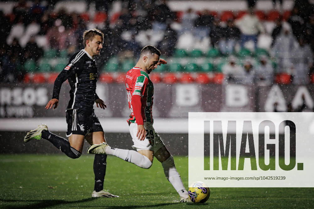 Kikas during Liga Portugal 23 24 game between CF Estrela Amadora and Casa Pia AC at Estadio Jose Gomes, Amadora, Lisbon, Portugal. (Maciej Rogowski) Lisbon Estadio Jose Gomes Portugal