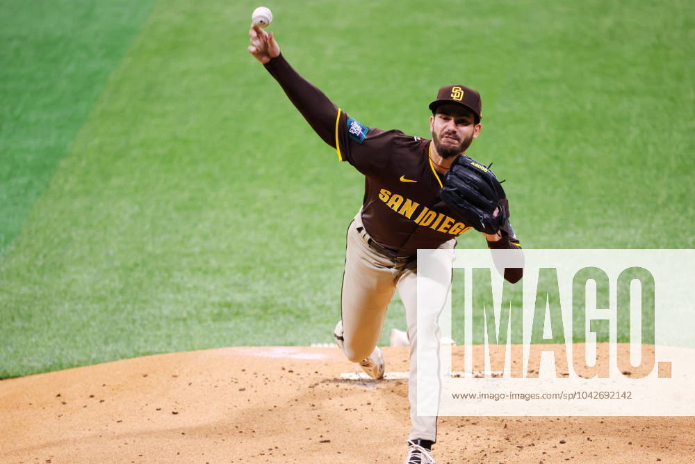 Dylan Edward Cease (Padres), MARCH 18, 2024 - Baseball : MLB, Baseball Herren, USA World Tour Seoul Series exhibition game between the LG Twins and the San Diego Padres at Gocheok Sky Dome, Seoul, South Korea. (247696218)
