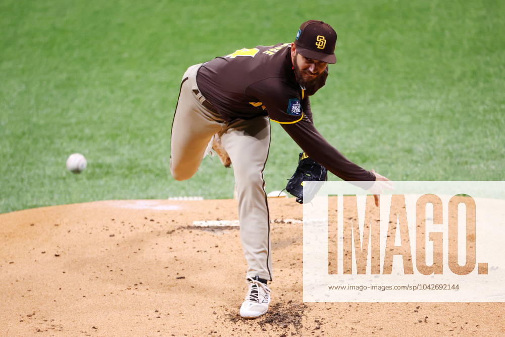 Dylan Edward Cease (Padres), MARCH 18, 2024 - Baseball : MLB, Baseball Herren, USA World Tour Seoul Series exhibition game between the LG Twins and the San Diego Padres at Gocheok Sky Dome, Seoul, South Korea. (247696220)