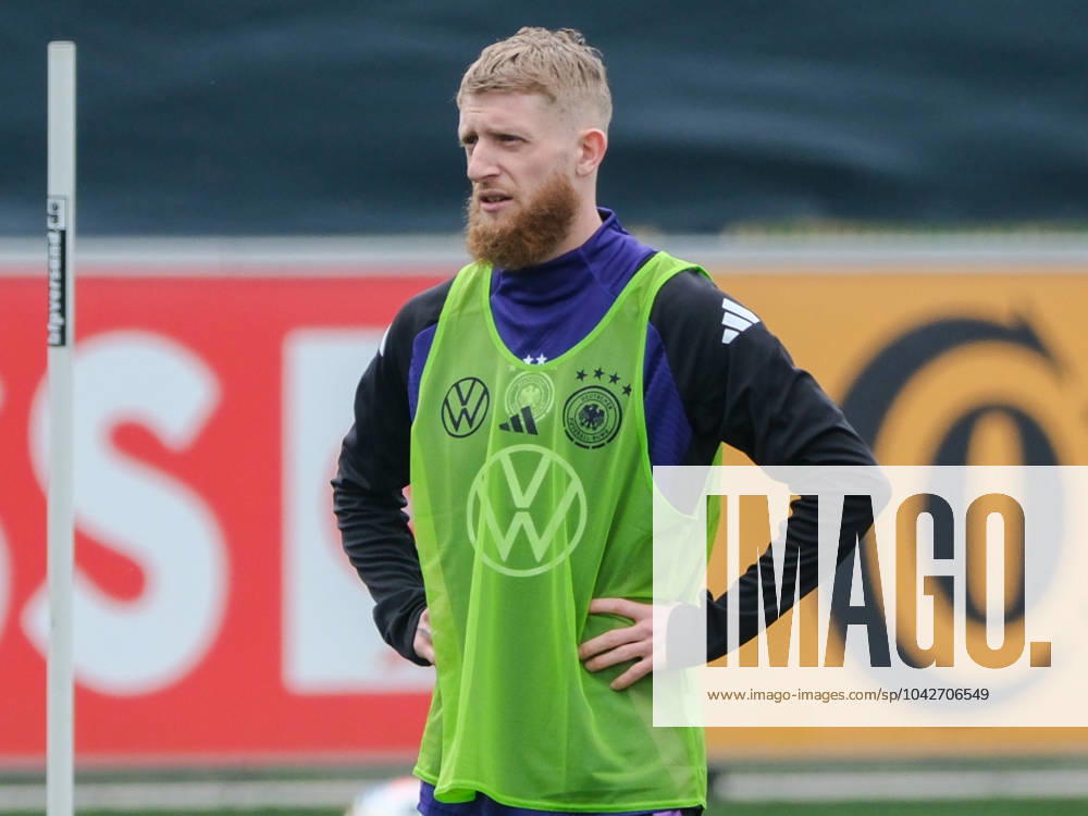 Jan-Niklas Beste (Deutschland), GER, Training, Fußball-Nationalmannschaft der Maenner, DFB-Campus, Frankfurt am Main, 19.03.2024. GER, Training, Fußball-Nationalmannschaft der Maenner, DFB-Campus, Frankfurt am Main, 19.03.2024. Frankfurt