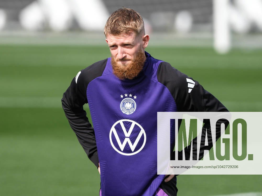 Jan-Niklas Beste (Deutschland) GER, Training, Fussball-Nationalmannschaft der Maenner, DFB-Campus, Frankfurt am Main, 20.03.2024. GER, Training, Fussball-Nationalmannschaft der Maenner, DFB-Campus, Frankfurt am Main, 20.03.2024. Frankfurt