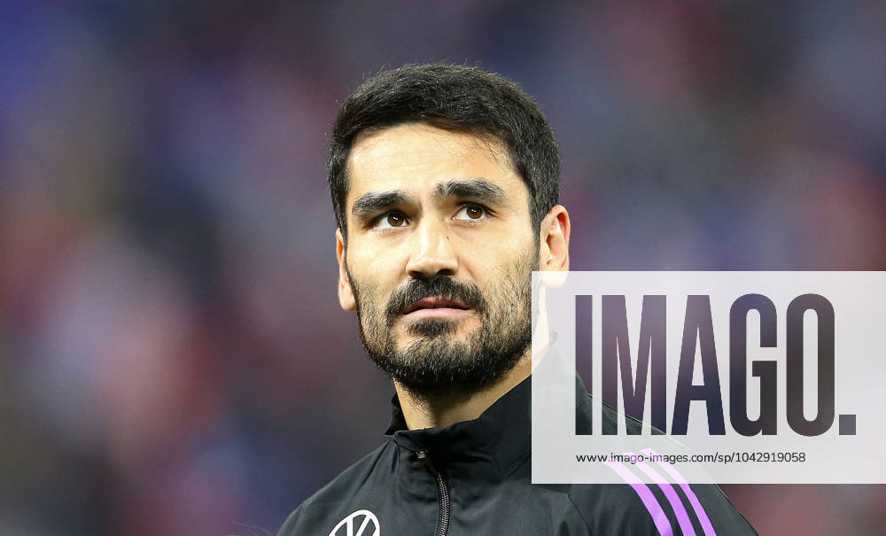 Lyon , Fußball Länderspiel Frankreich vs. Deutschland, Ilkay Gündogan (Deutschland) Gemäß den Vorgaben des DFB Deutscher Fußball Bund ist es untersagt, in dem Stadion und oder vom Spiel angefertigte Fotoaufnahmen in Form von Sequenzbildern und oder videoähnlichen Fotostrecken zu verwerten bzw. verwerten zu lassen.