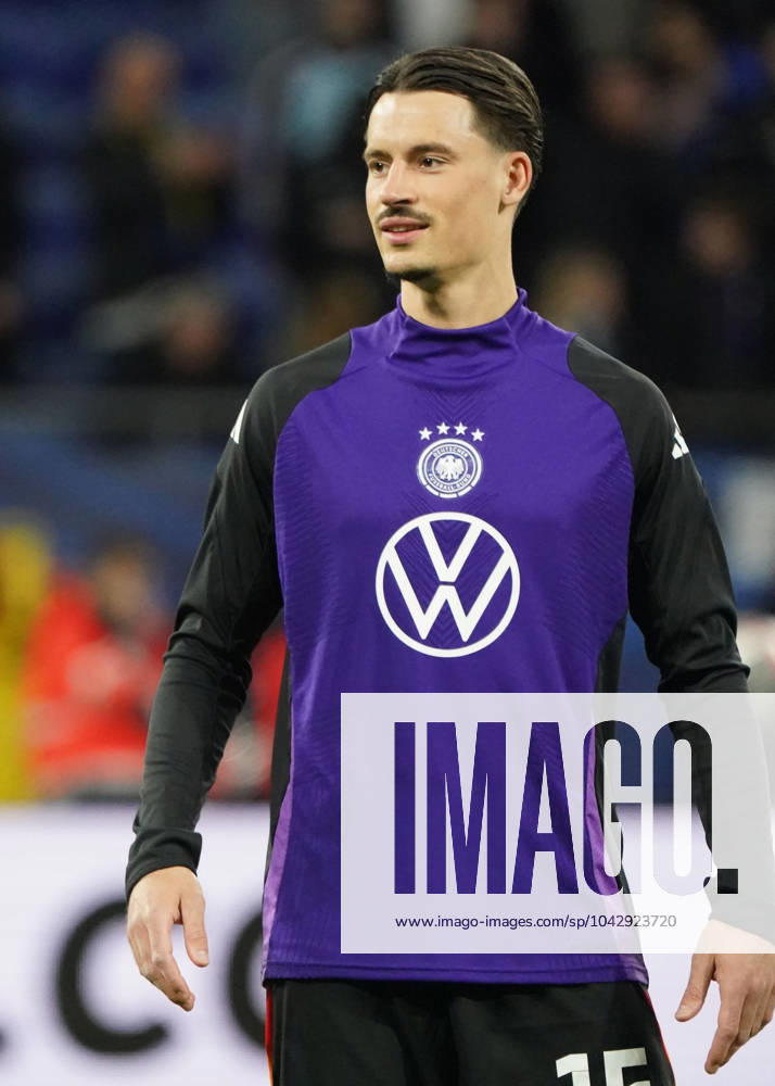 Fussball, Freundschaftsspiel, Länderspiel, Testspiel, Frankreich-Deutschland, 23.03.2024, Groupama Stadium Lyon Robin Koch Deutschland, Aktion, Einzelbild