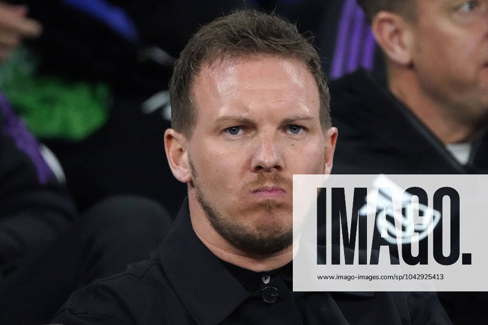 Fussball, Freundschaftsspiel, Länderspiel, Testspiel, Frankreich-Deutschland, 23.03.2024, Groupama Stadium Lyon Julian Nagelsmann,Trainer, Deutschland, Aktion, Einzelbild
