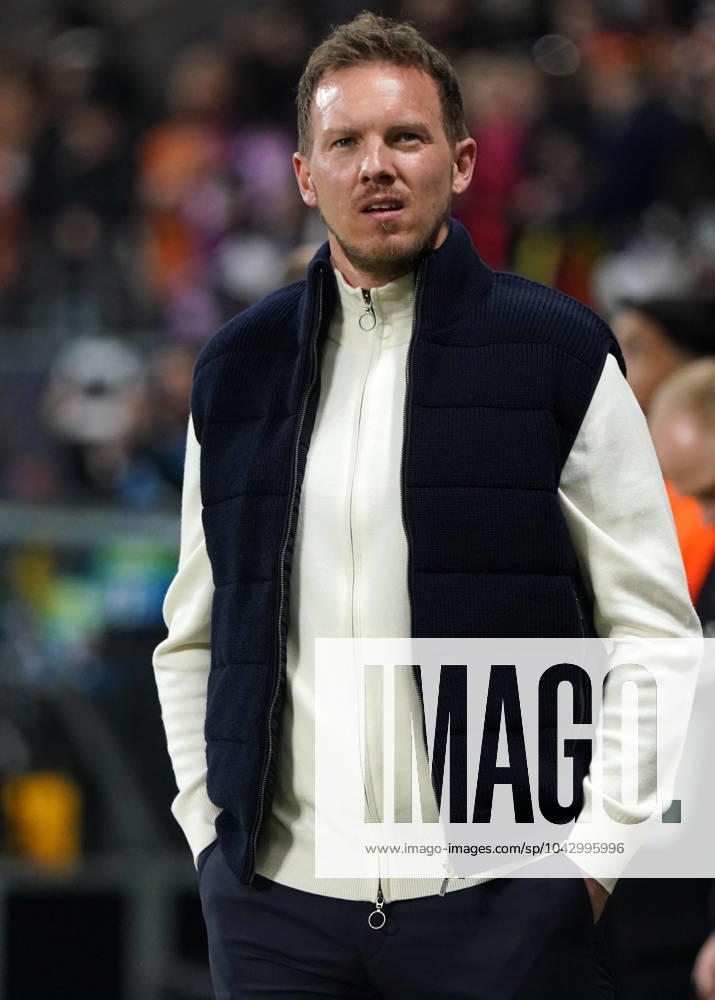 Männer Nationalmannschaft, Fussball, Freundschaftsspiel, Länderspiel, Testspiel, Deutschland-Niederlande, 26.03.2024, Deutsche Bank Park Frankfurt, Julian Nagelsmann Trainer Deutschland, Aktion, Einzelbild