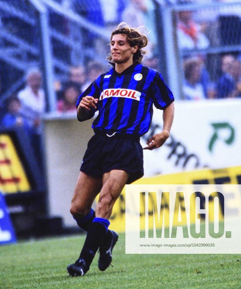 Football, Serie A, Atalanta - Verona: Atalanta?s Claudio Caniggia.