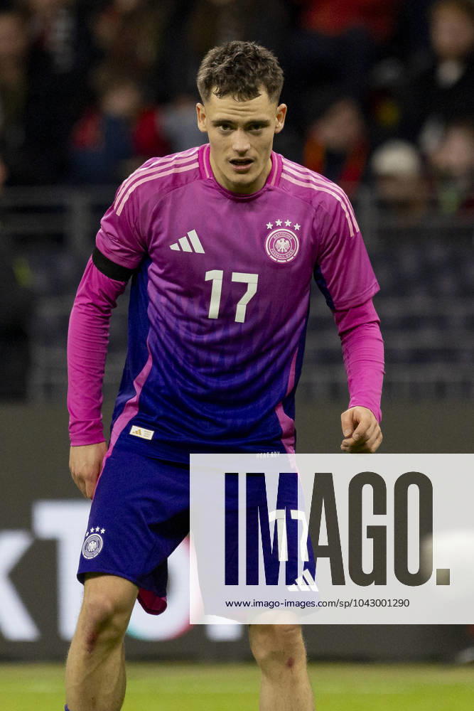 UEFA Freundschaftsspiel: Deutschland - Niederlande; 26.03.2024 Florian Wirtz (Deutschland, 17) Freisteller, Portrait, Porträt, Deutschland - Niederlande, Frankfurt, Deutsche Bank Park