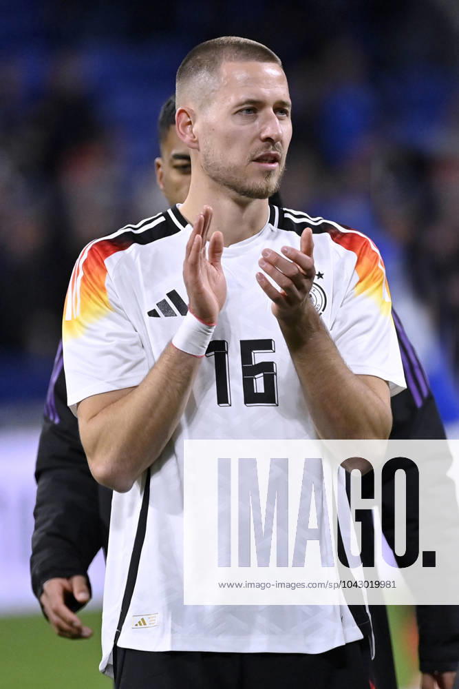 ANTON Waldemar Team Deutschland Laenderspiel Frankreich - Deutschland 0 : 2 am 23. 03. 2024 in Lyon DFL REGULATIONS PROHIBIT ANY USE OF PHOTOGRAPHS as IMAGE SEQUENCES and or QUASI-VIDEO