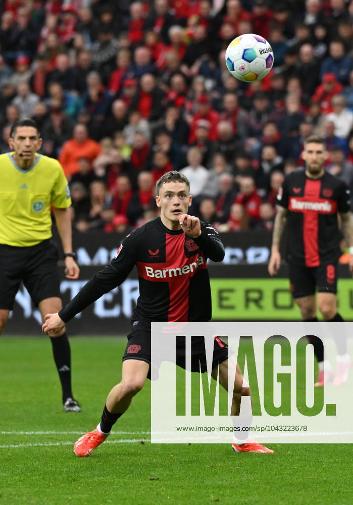 Florian Wirtz (Bayer 04 Leverkusen) 30.03.2024, Fussball Saison 2023 2024, 1. Bundesliga, 27. Spieltag, Bayer 04 Leverkusen - TSG Hoffenheim 2:1 Leverkusen BayArena Nordrhein Westfalen Deutschland