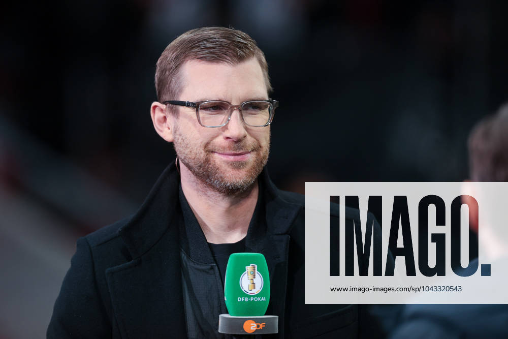 Fussball, Saison 2023 2024, DFB-Pokal, Halbfinale, Bayer 04 Leverkusen - Fortuna Düsseldorf, Per Mertesacker im Interview, Leverkusen BayArena NRW Deutschland xRHR-FOTO DEx