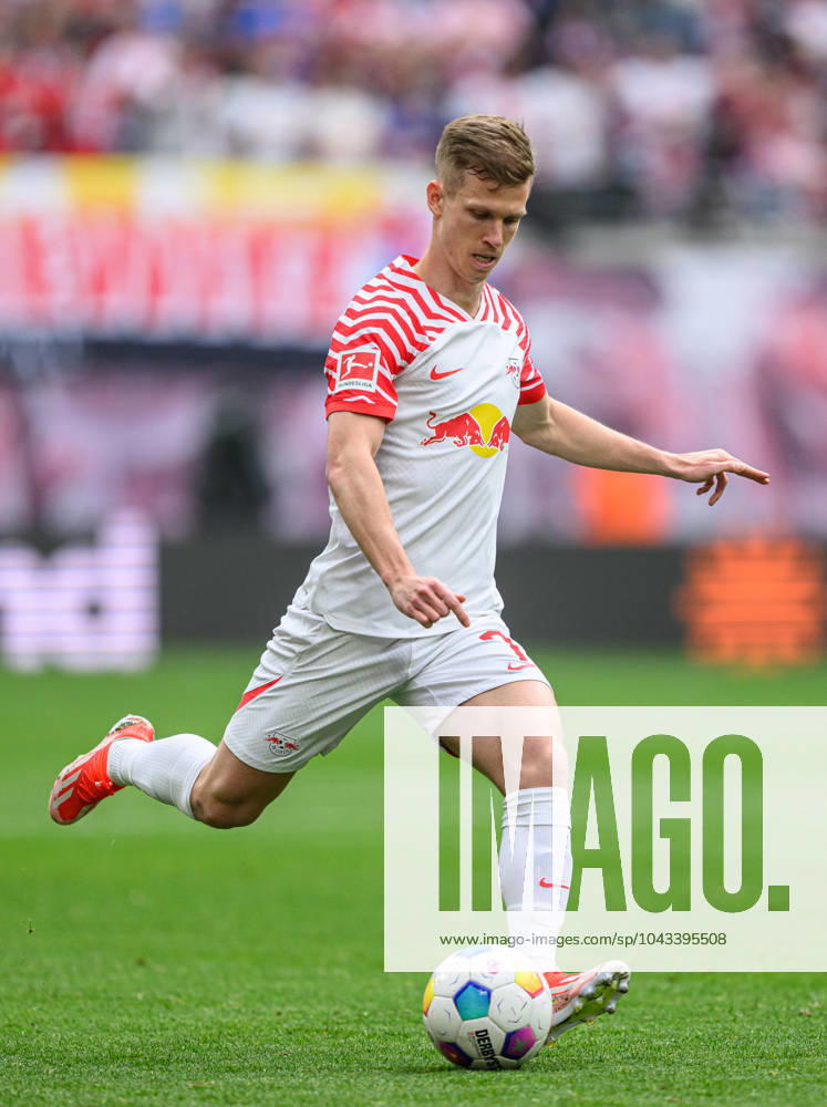Leipzigs Dani Olmo. Fussball 1. Bundesliga, 27. Spieltag: RB Leipzig - 1. FSV Mainz 05 0-0. 30. Maerz 2024: Leipzig, Red Bull Arena. RB Leipzig - 1. FSV Mainz 05 0-0