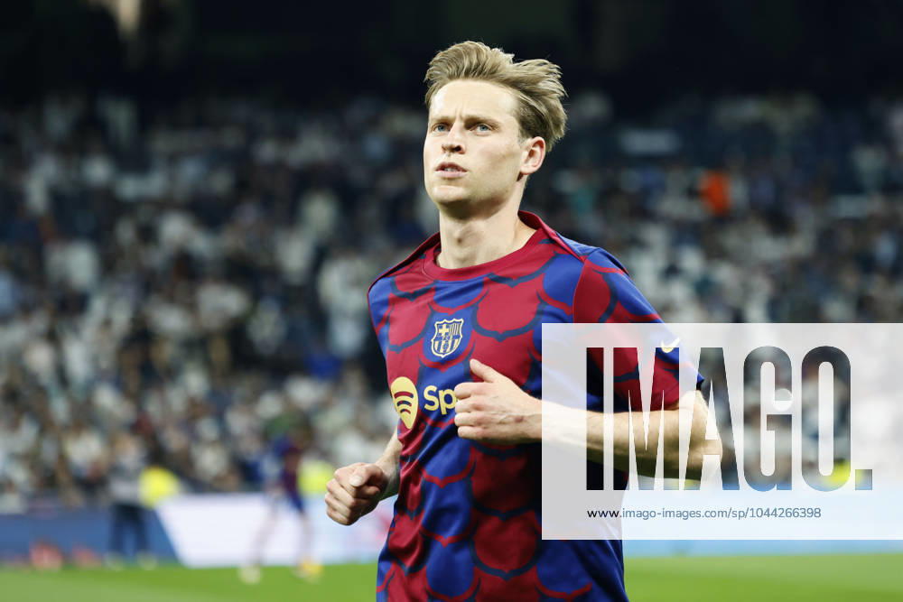 Frenkie de Jong (Barcelona), APRIL 21, 2024 - Football Soccer : Spanish La Liga EA Sports match between Real Madrid 3-2 FC Barcelona, Barca at Estadio Santiago Bernabeu in Madrid, Spain. Noxthirdxpartyxsales (251233193)