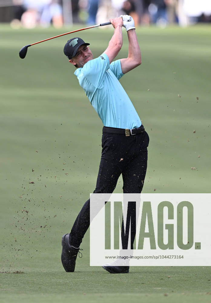 LIV GOLF ADELAIDE, Torque GC player Carlos Ortiz in action on Day 1 of LIV Golf Adelaide at the Grange Golf Club in Adelaide, Friday, April 26, 2024. ( NO ARCHIVING, , NO USE IN BOOKS WITHOUT CONSENT ADELAIDE SOUTH AUSTRALIA AUSTRALIA