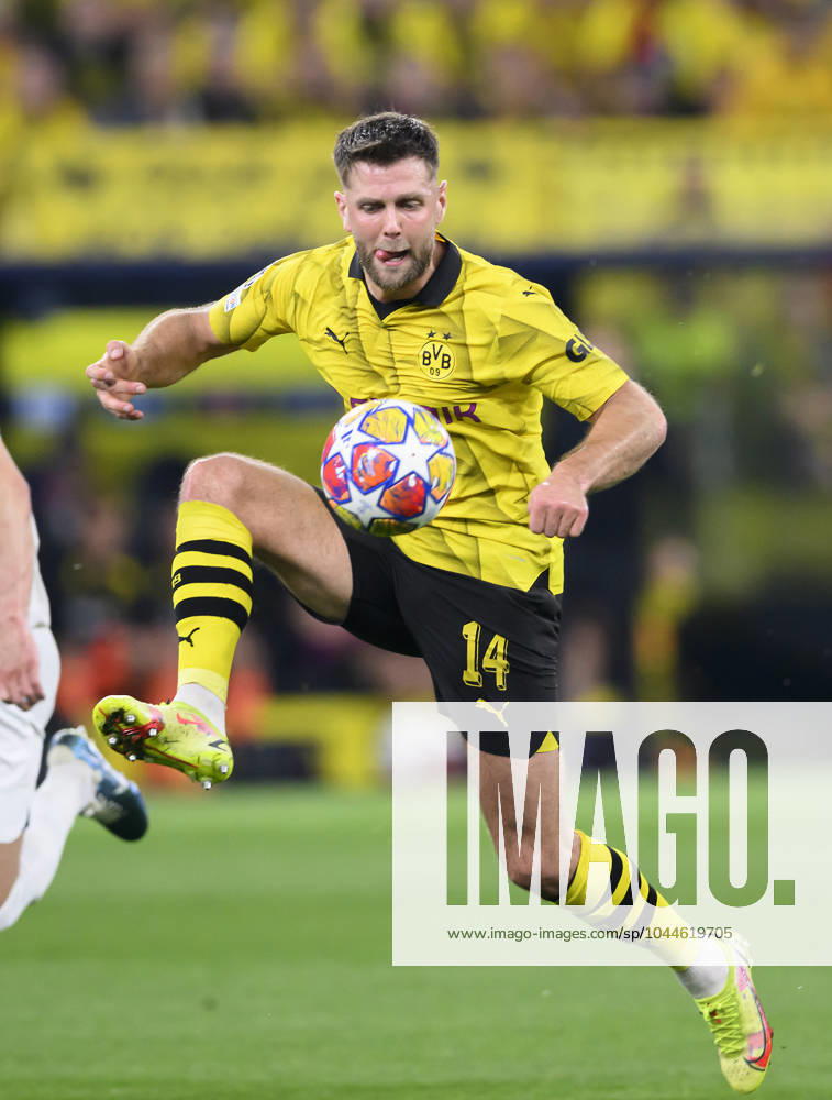Niclas FUELLKRUG (Füllkrug)(DO) Aktion Fussball Champions League, Halbfinale, Hinspiel, Borussia Dortmund (DO) - Paris St. Germain (PSG) 1:0, am 01.05.2024 in Dortmund Deutschland. UEFA regulations prohibit any use of photographs as image sequences and or quasi-video Â