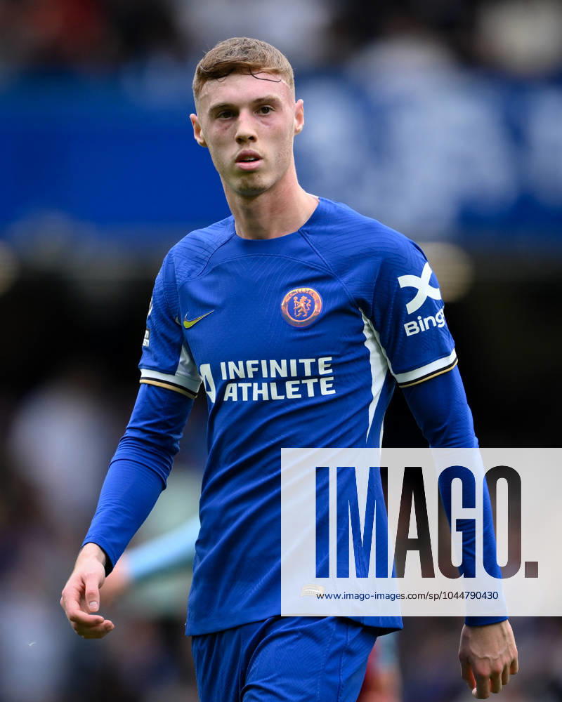 Football - 2023 2024 Premier League - Chelsea vs West ham United - Stamford Bridge - Sunday 5th May 2024. Chelsea s Cole Palmer. COLORSPORT Ashley Western